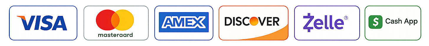 Accepted payment methods