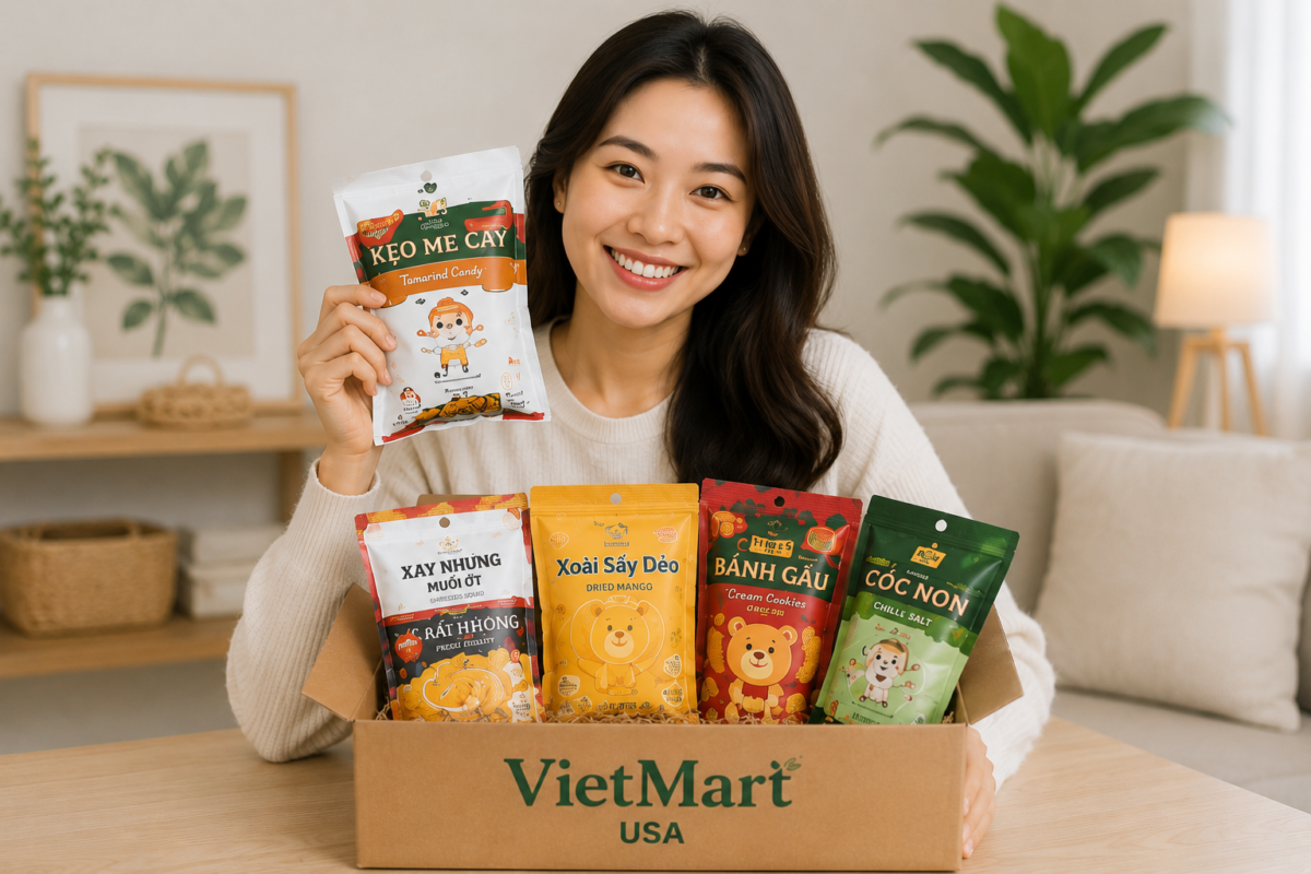 Happy VietMart customer