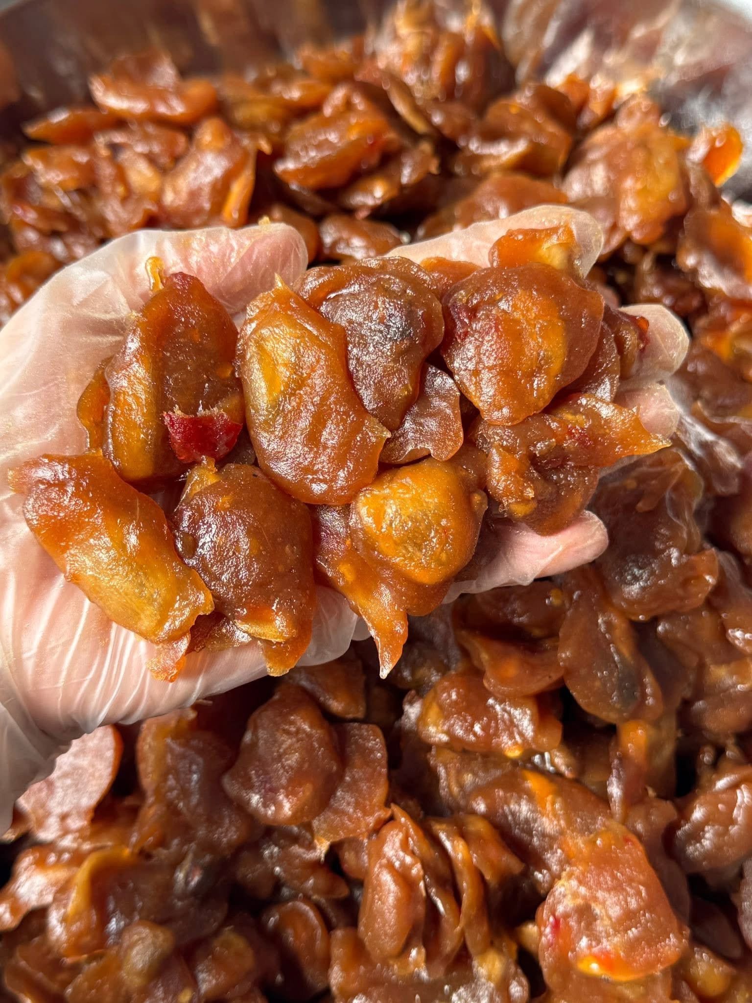 Vietnamese Tamarind Glazed Soursop Chewy Fruit Snack made with real tropical soursop and tangy tamarind glaze, 300g
