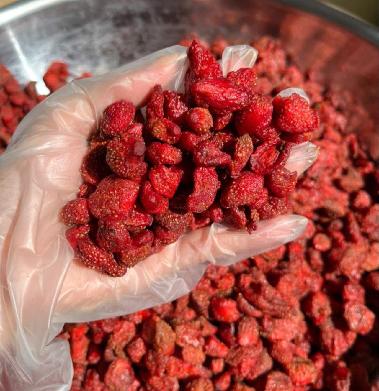 Vietnamese Unsweetened Dried Strawberries 300g