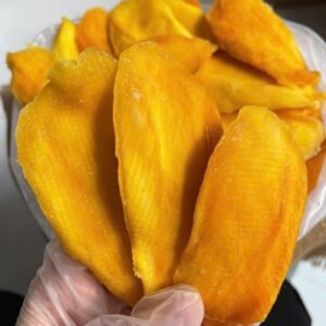 Vietnamese Soft Dried Mango Close Up
