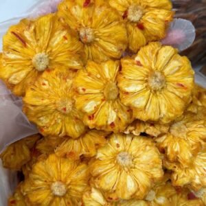 Vietnamese Chili Salt Dried Pineapple 300g Sweet Tangy Spicy Tropical Fruit Snack