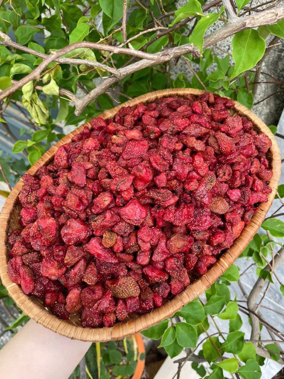 Vietnamese Unsweetened Dried Strawberries 300g
