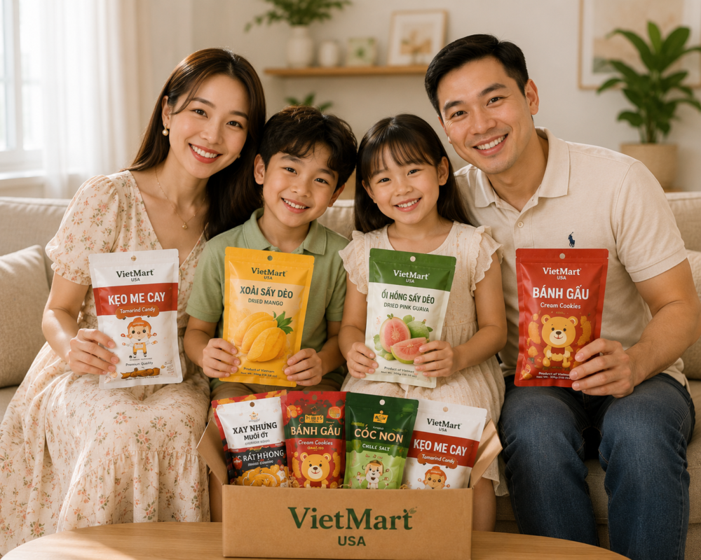 Happy VietMart customer