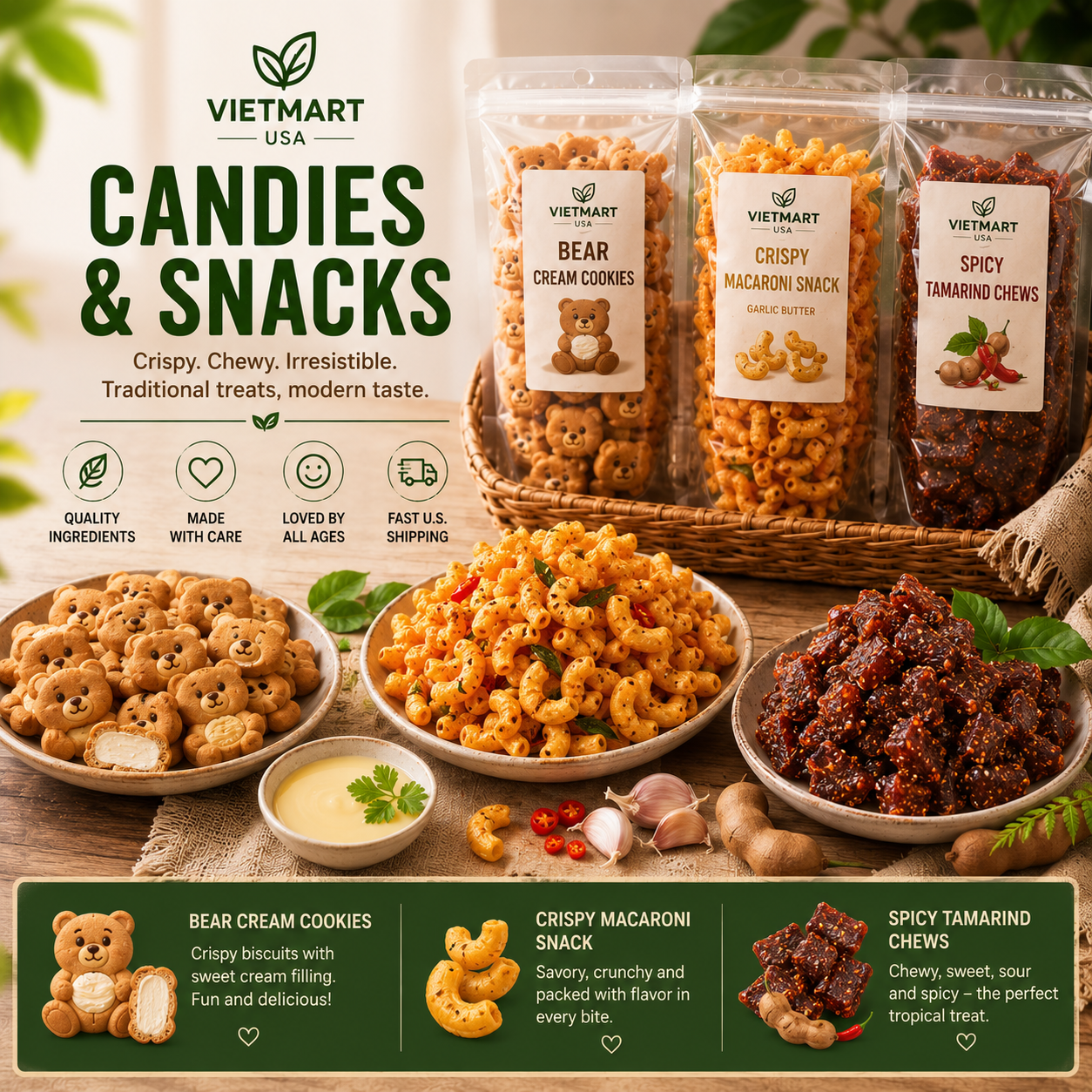 Candies & Snacks