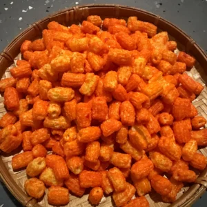 Vietnamese Crispy Macaroni Snack Savory Seasoned Pasta Bites 300g