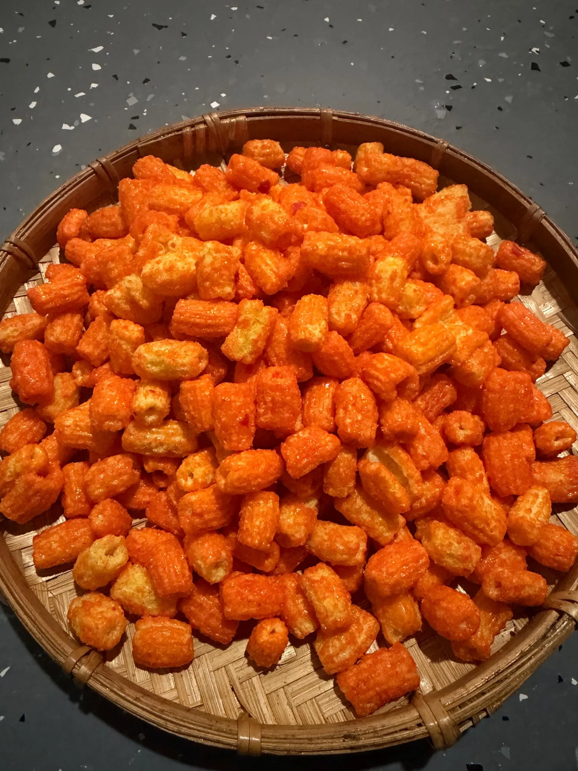 Vietnamese Crispy Macaroni Snack Savory Seasoned Pasta Bites 300g