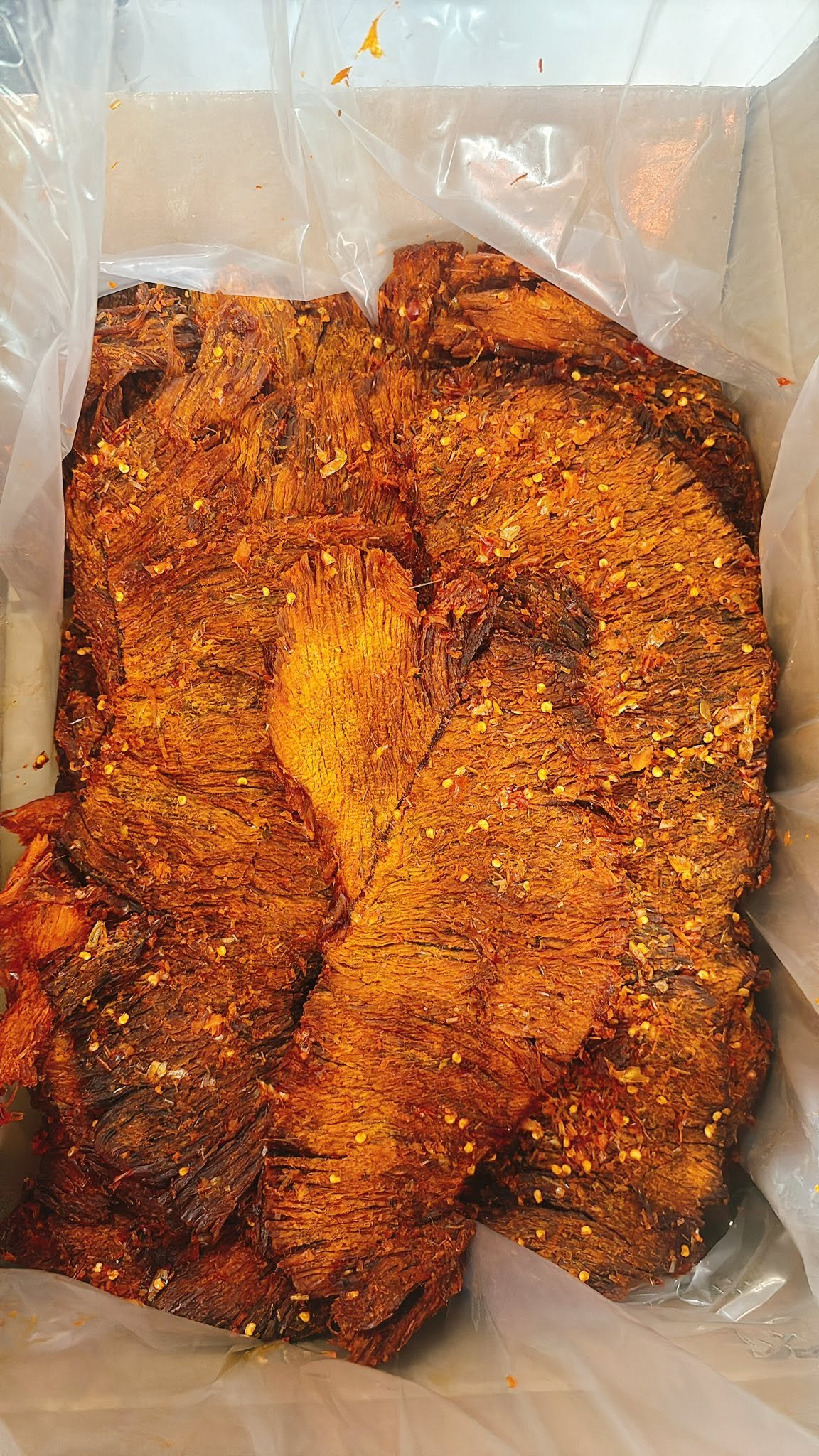 Vietnamese Whole Piece Beef Jerky 200g - Authentic Spicy Marinated Dried Beef Snack