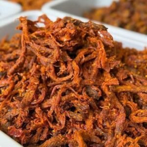 Vietnamese Soft Shredded Beef Jerky 200g close-up