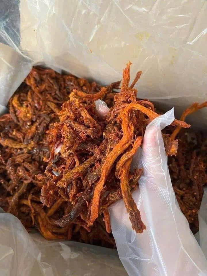 Vietnamese Soft Shredded Beef Jerky 200g close-up