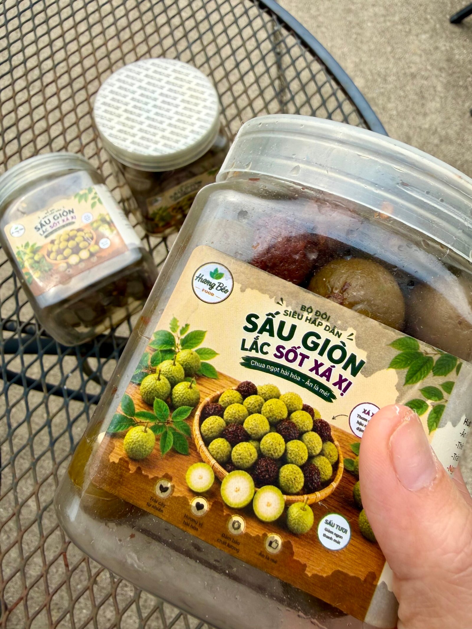 Vietnamese Dracontomelon Fruit Snack